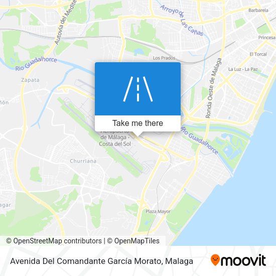 Avenida Del Comandante García Morato map