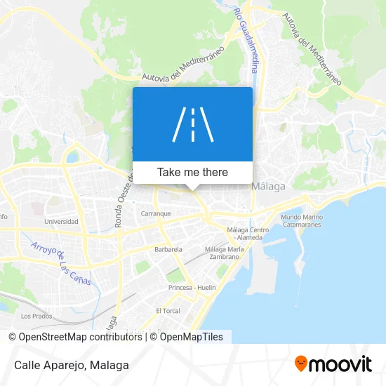 Calle Aparejo map