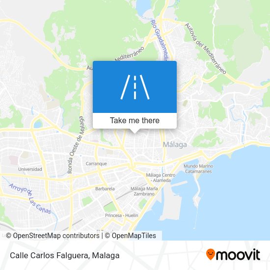 Calle Carlos Falguera map