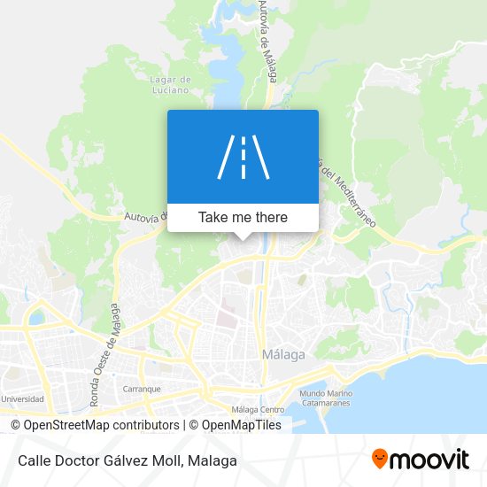 Calle Doctor Gálvez Moll map