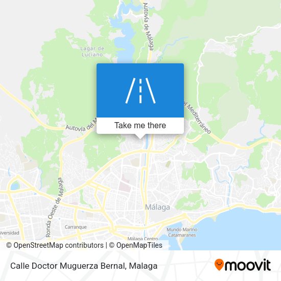 Calle Doctor Muguerza Bernal map