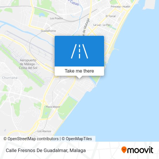 Calle Fresnos De Guadalmar map