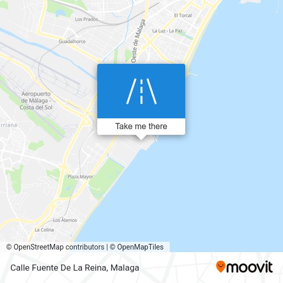 Calle Fuente De La Reina map