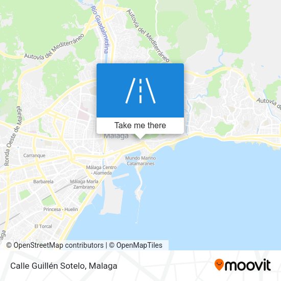 Calle Guillén Sotelo map