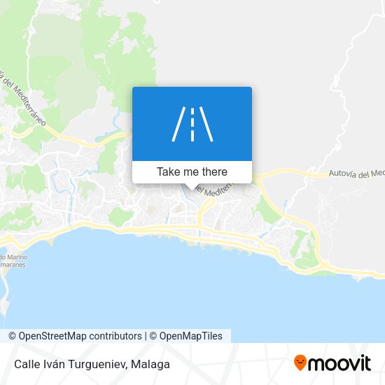 Calle Iván Turgueniev map