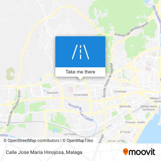 Calle Jose María Hinojosa map