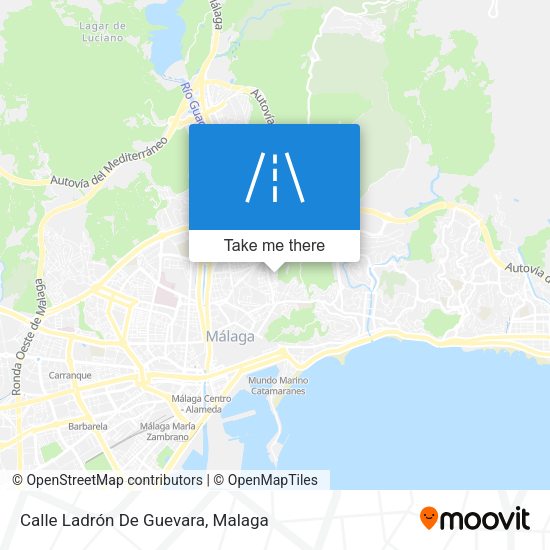 Calle Ladrón De Guevara map