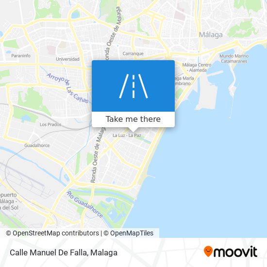 Calle Manuel De Falla map
