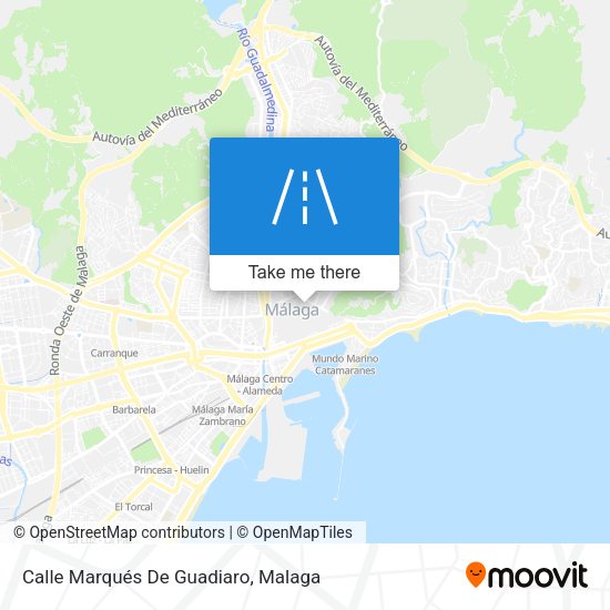Calle Marqués De Guadiaro map