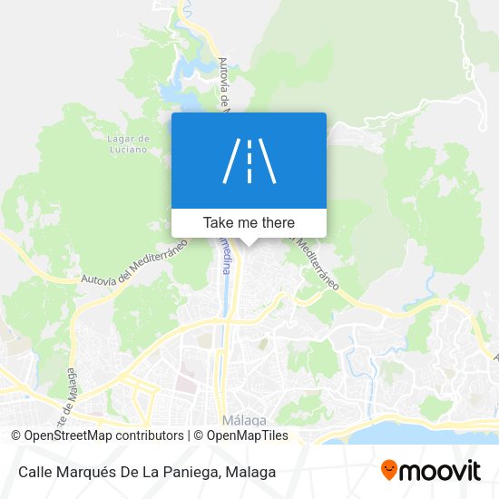 Calle Marqués De La Paniega map