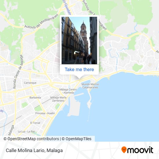 mapa Calle Molina Lario