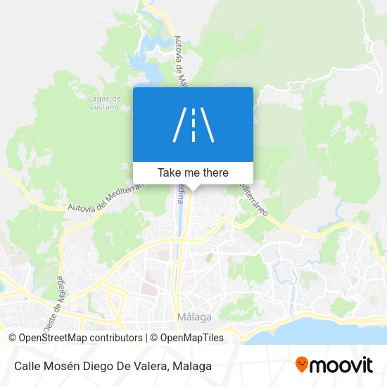 Calle Mosén Diego De Valera map