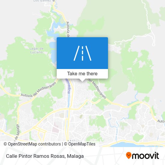 Calle Pintor Ramos Rosas map
