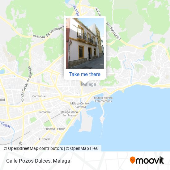 Calle Pozos Dulces map