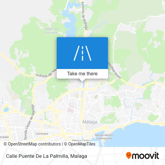 Calle Puente De La Palmilla map