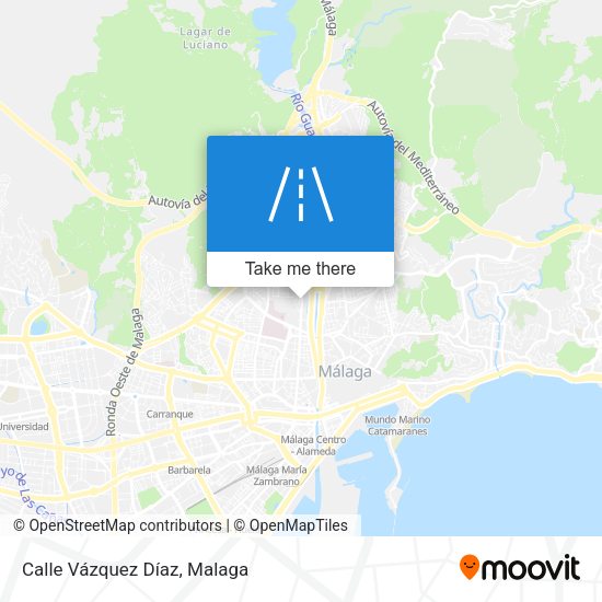 Calle Vázquez Díaz map