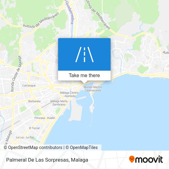 Palmeral De Las Sorpresas map