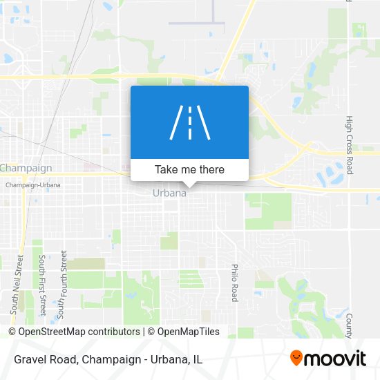 Mapa de Gravel Road
