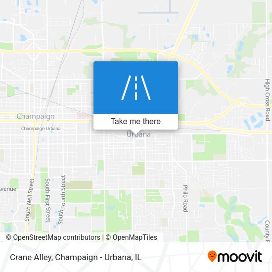 Crane Alley map