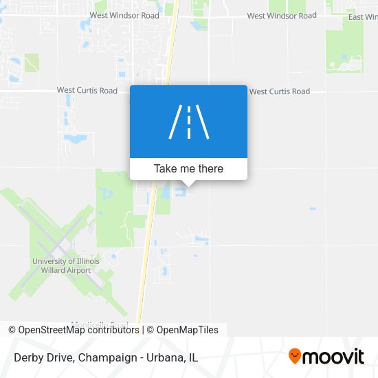 Derby Drive map