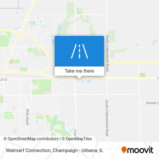 Walmart Connection map