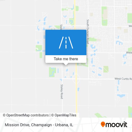 Mapa de Mission Drive