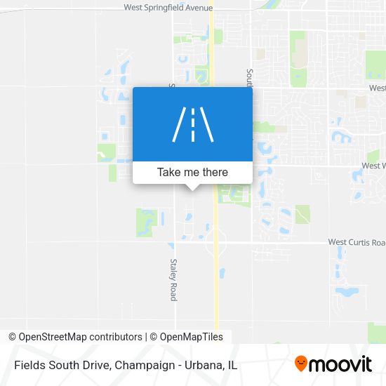 Fields South Drive map