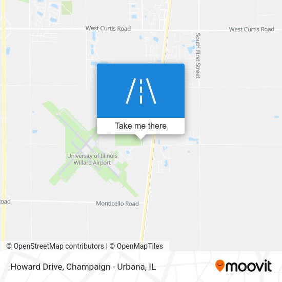 Mapa de Howard Drive