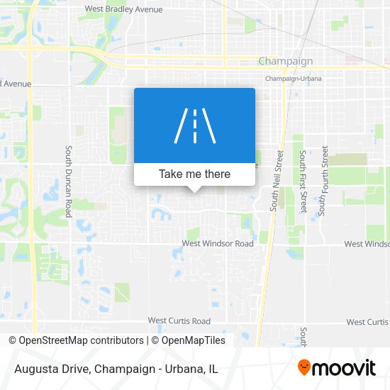 Mapa de Augusta Drive