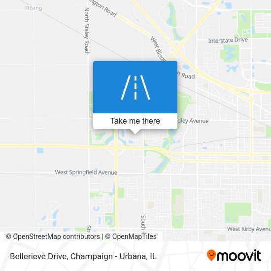 Mapa de Bellerieve Drive