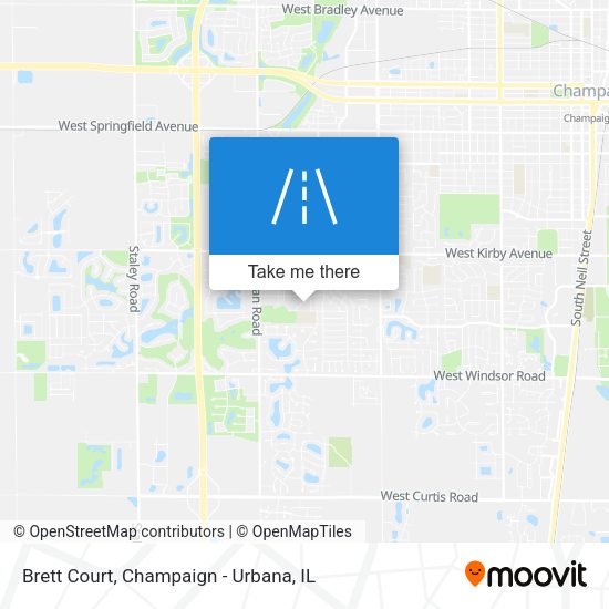 Brett Court map