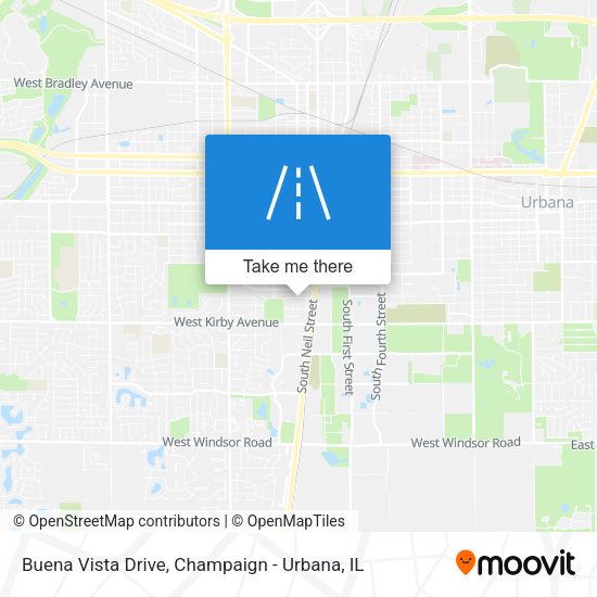 Buena Vista Drive map