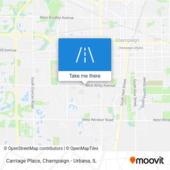 Mapa de Carriage Place