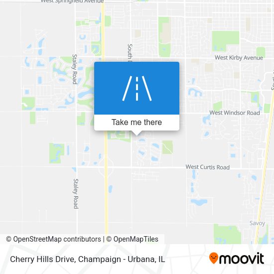 Cherry Hills Drive map