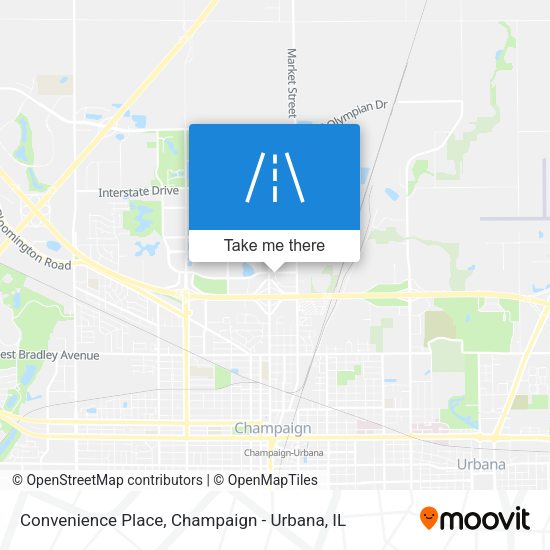 Convenience Place map