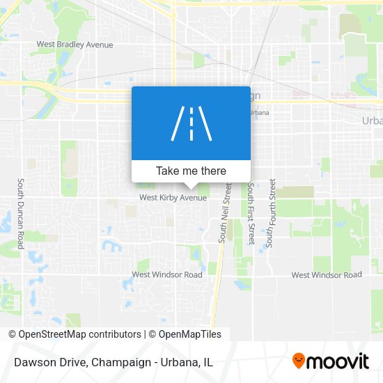 Dawson Drive map
