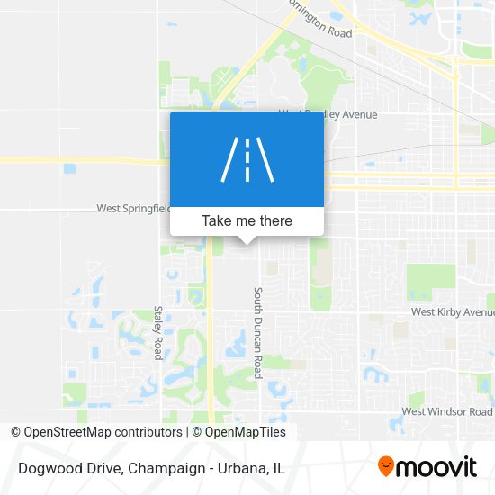 Dogwood Drive map