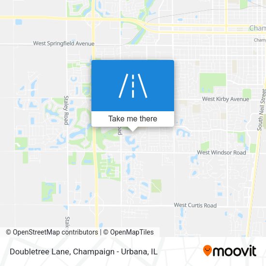 Doubletree Lane map