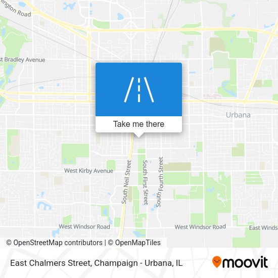 Mapa de East Chalmers Street