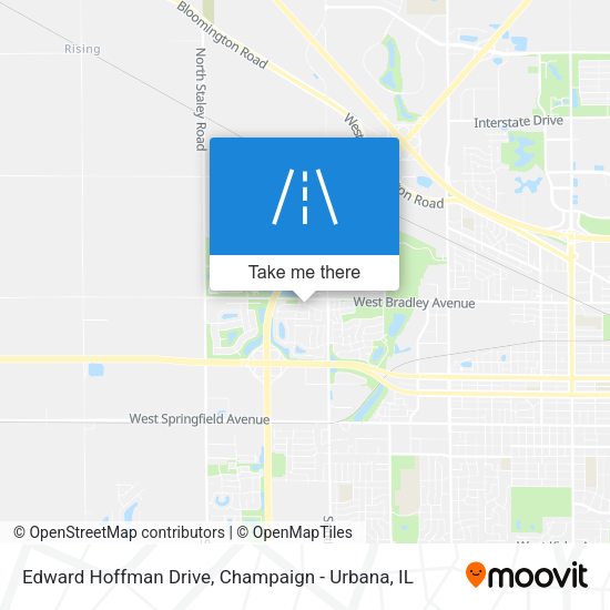 Mapa de Edward Hoffman Drive
