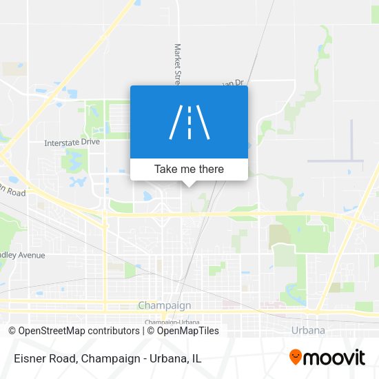 Mapa de Eisner Road