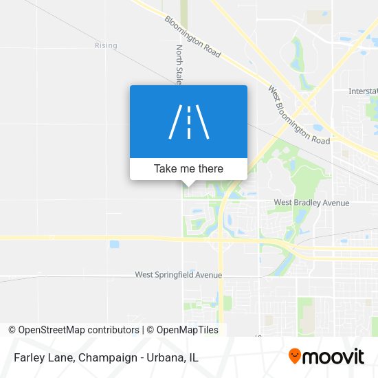 Farley Lane map