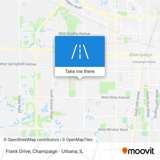 Mapa de Frank Drive