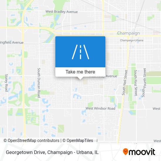Mapa de Georgetown Drive