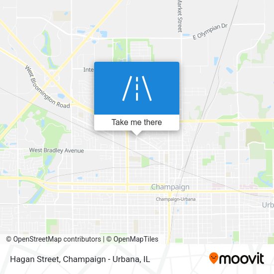 Mapa de Hagan Street