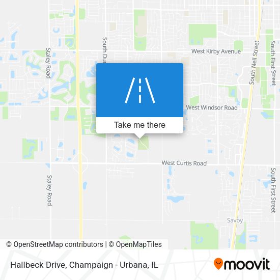 Mapa de Hallbeck Drive