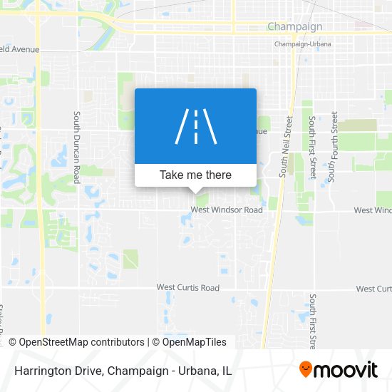 Mapa de Harrington Drive