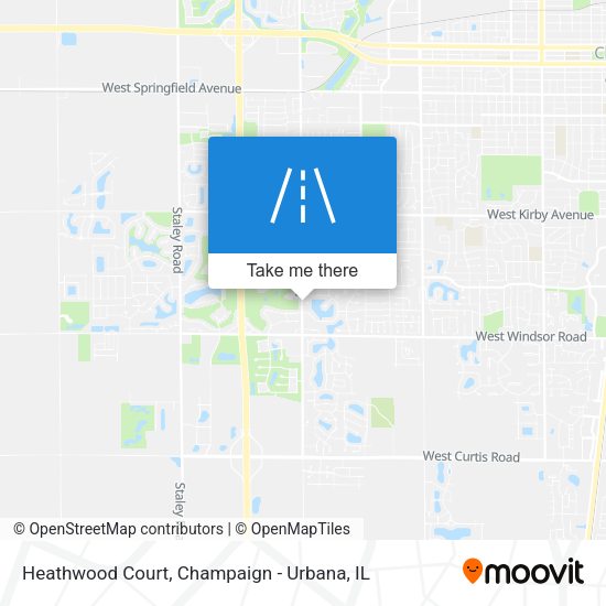 Mapa de Heathwood Court