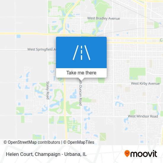 Helen Court map