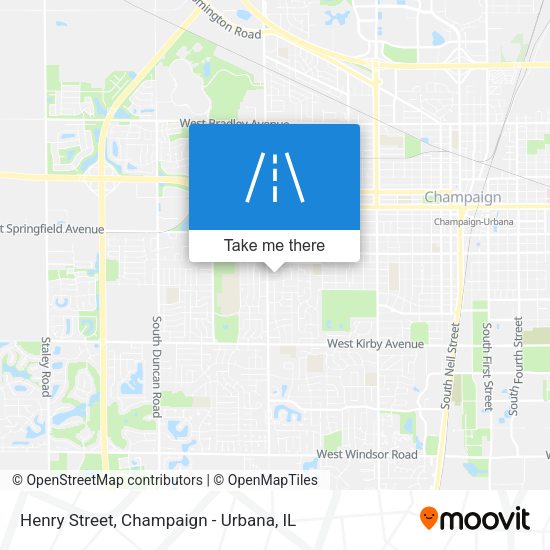 Henry Street map